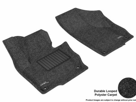 3D MAXpider 2009-2019 Volkswagen Tiguan Tiguan Limited Classic 1st Row Floormat - Black Sale