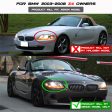 Spyder BMW Z4 03-08 Projector Headlights Xenon HID Model Only - LED Halo Black PRO-YD-BMWZ403-HID-BK Online now