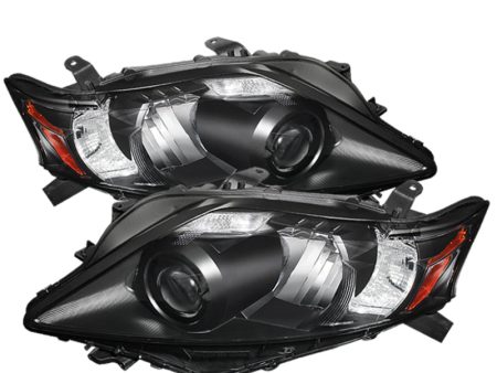 Xtune Lexus Rx 10-12 OE Projector Headlights (w AFS. Hid Fit) Black PRO-JH-LRX10-AFS-AM-BK Online now