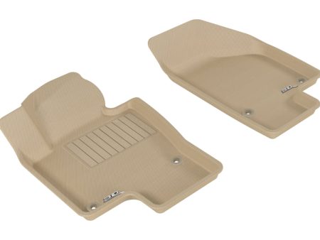 3D MAXpider 2006-2010 Volkswagen Passat Kagu 1st Row Floormat - Tan on Sale