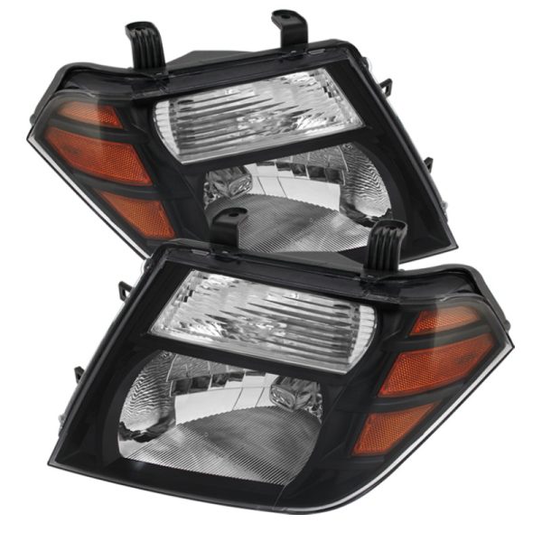 Xtune Nissan Pathfinder 08-11 Amber Crystal Headlights Black HD-JH-NP08-AM-BK Cheap