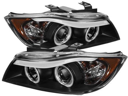 Spyder BMW E90 3-Series 06-08 4DR Projector CCFL Halo - Eyebrow Bulb Blk- PRO-YD-BMWE9005-CCFL-BK Fashion