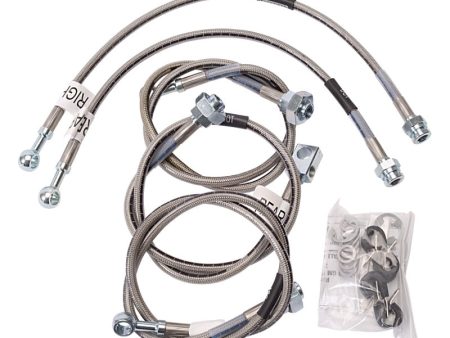 Russell Performance 01-06 GM Silverado Sierra HD (All) (Also fits Rancho) Brake Line Kit Cheap