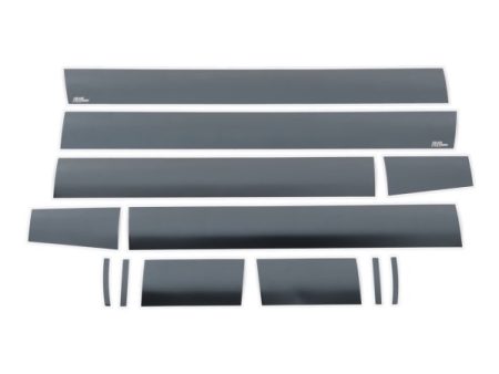 Putco 07-13 GMC Sierra Crew Cab 5.5ft Box - 6in Wide - 12pcs Black Platinum Rocker Panels on Sale