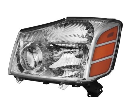 Xtune Nissan Titan 04-14 (04-07 OE Style )   Armada 04-07 OEM Head Light Left HD-JH-NTI04-OEM-L Online