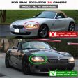 Spyder BMW Z4 03-08 Projector Headlights Xenon HID Model Only - LED Halo Black PRO-YD-BMWZ403-HID-BK Online now