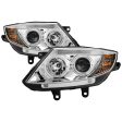 Spyder BMW Z4 03-08 Projector Headlights Xenon HID Model Only - LED Halo Chrome PRO-YD-BMWZ403-HID-C Hot on Sale