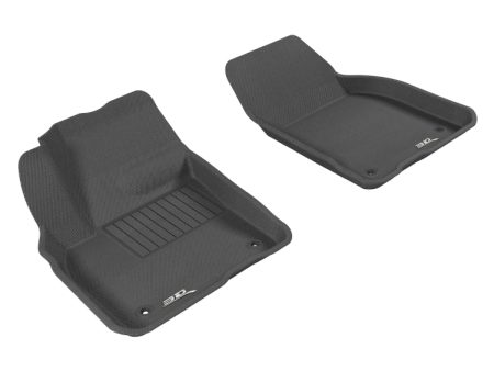 3D MAXpider 2007-2013 Volvo C30 Kagu 1st Row Floormat - Black Supply