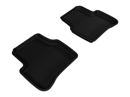 3D MAXpider 2006-2010 Volkswagen Passat Kagu 2nd Row Floormats - Black Online now