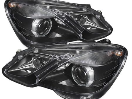 Xtune Mercedes E-Class 10-12 OE Projector Headlights (w AFS. Hid Fit) Black PRO-JH-MBW21210-AFS-BK Online