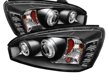 Spyder Chevy Malibu 04-07 Projector Headlights LED Halo LED Black High H1 Low H1 PRO-YD-CM04-HL-BK Fashion